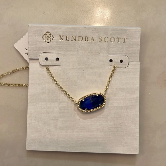 Kendra Scott Jewelry - Kendra Scott Blue and Gold Necklace